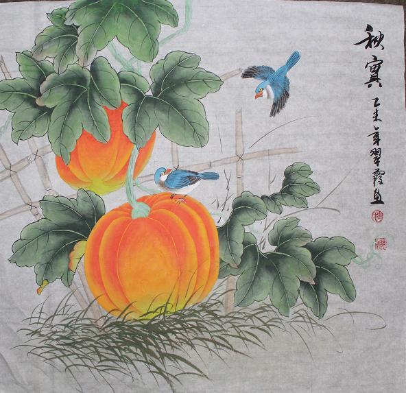 省美协会员,画家张翠霞花鸟作品!_省美协会员