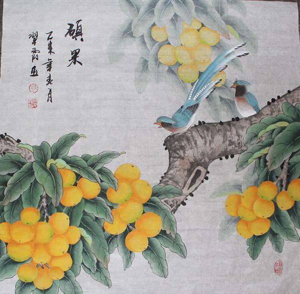 省美协会员,画家张翠霞花鸟作品4_省美协会员