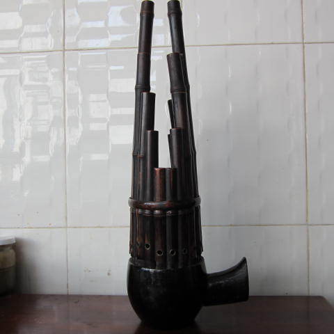 清朝的民族乐器:笙.纯手工制作.刻有王凤林造.号