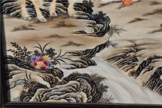 张志扬骏马图瓷板画_张志扬骏马图瓷板画价格