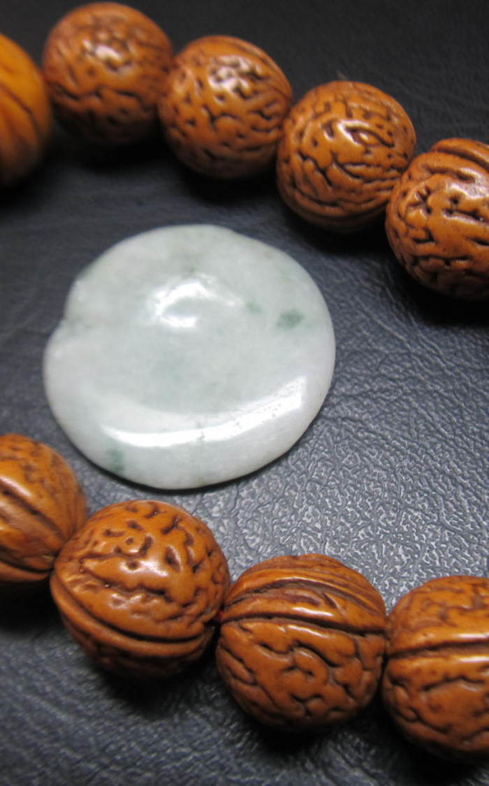 纹饰不错的核骨手链 避邪桃运(惠让)_纹饰不错