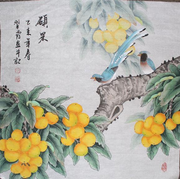 省美协会员!画家张翠霞作品1_省美协会员!画家