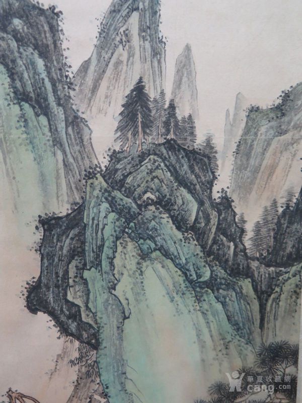 陈少梅山水画立轴