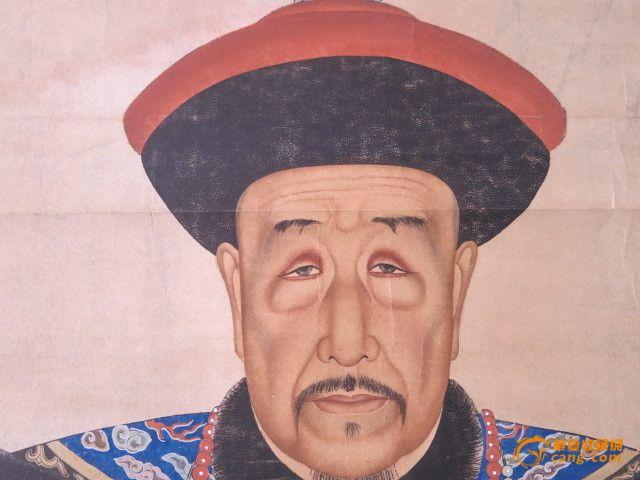 《乾清宫宝》款雍正皇帝画像_《乾清宫宝》款