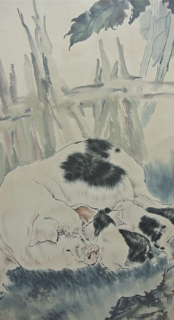 刘奎龄猪作品_刘奎龄猪作品价格_刘奎龄猪作