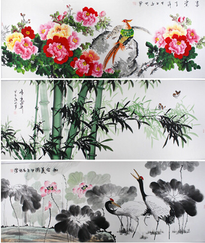 胡梦富贵美满高升图