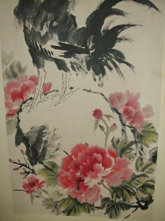 康宁,师李苦禅先生,北京名画家,与范曾为同门师