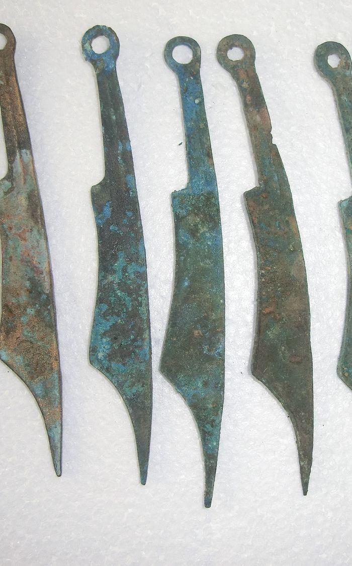 春秋战国 针首刀一组_春秋战国 针首刀一组价