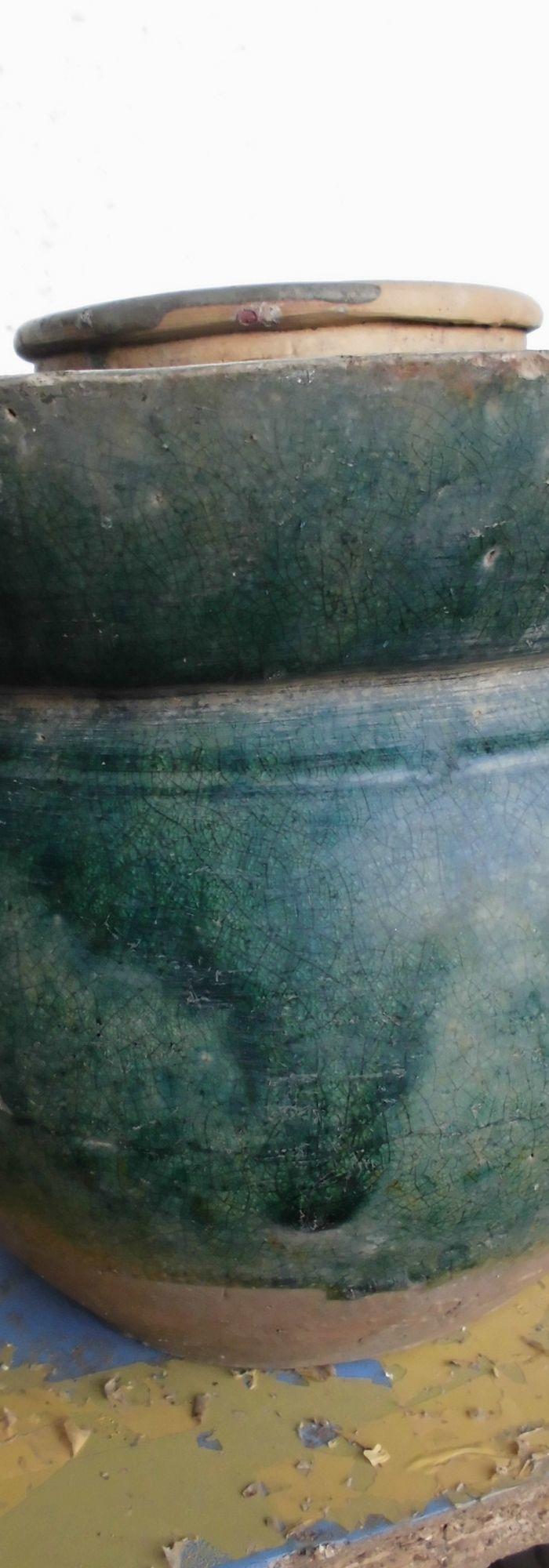 包老包真包邮,一个绿釉双口坛c599_包老包真包