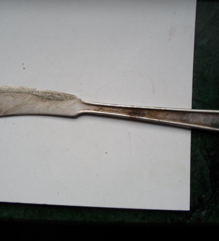 民国西洋银抹黄油刀_民国西洋银抹黄油刀价格