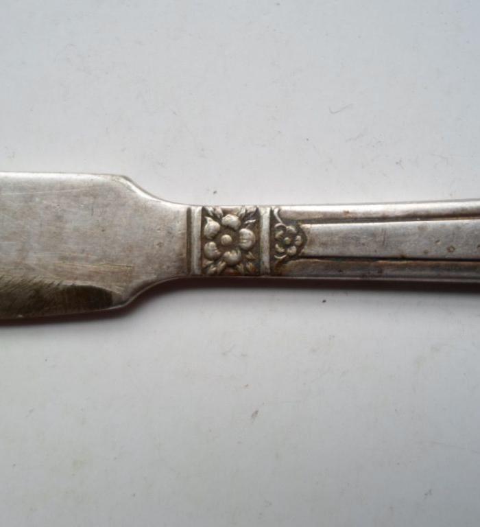 民国西洋银抹黄油刀_民国西洋银抹黄油刀价格