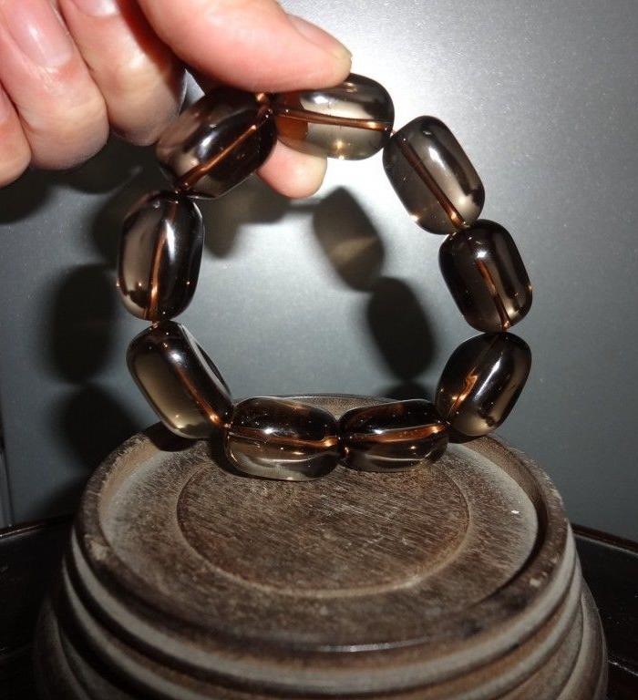 品天然茶色水晶链_珍品天然茶色水晶链价格_