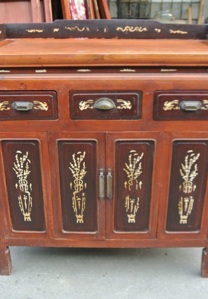 一张民国嵌骨老茶桌_一张民国嵌骨老茶桌价格