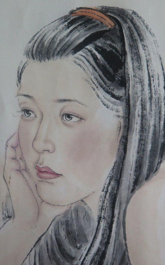 何家英人物画_何家英人物画价格_何家英人物