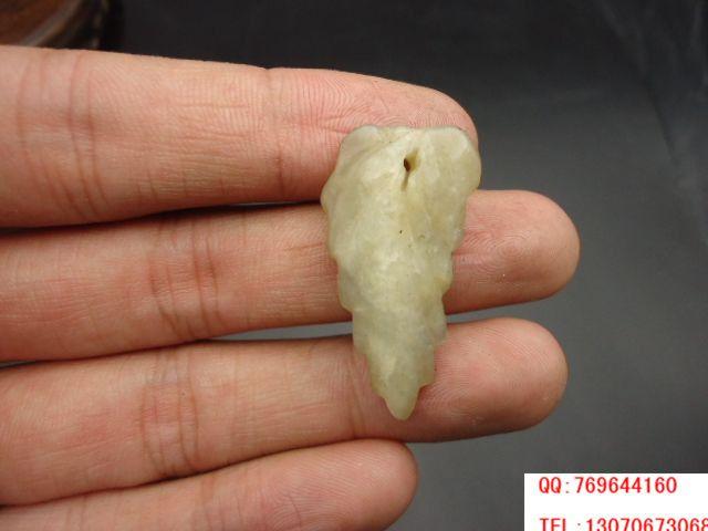 清代和田玉一夜富贵挂件_清代和田玉一夜富贵