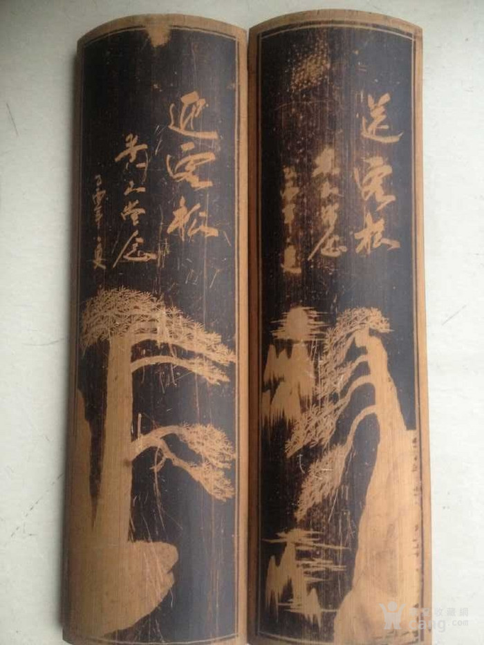 竹板画
