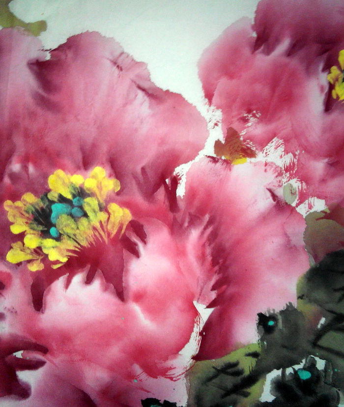 斗方写意牡丹H85_斗方写意牡丹H85价格_斗方