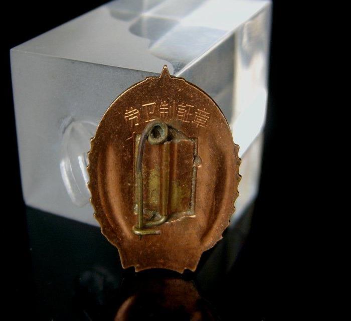 建国初期 品相完美的二级劳卫制证章 体育运动