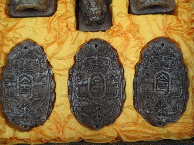 玉==六部尚书令牌印章一套_玉==六部尚书令牌