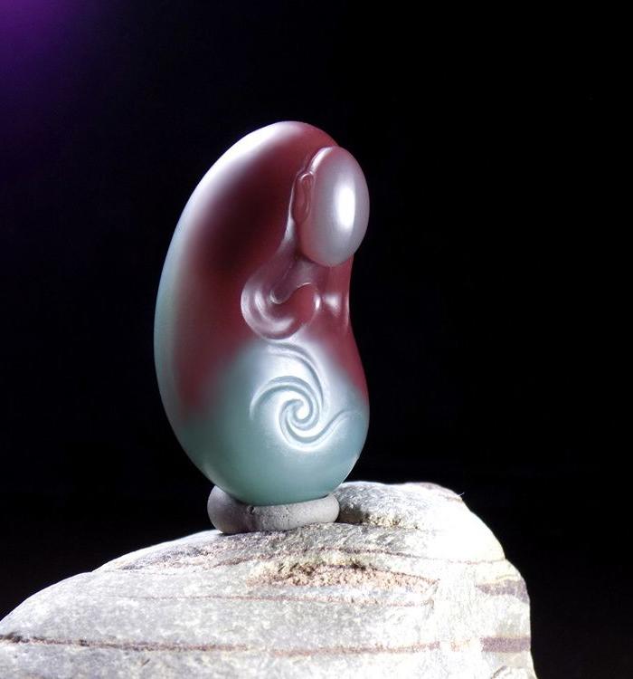 紫绿玛瑙【悟道】_紫绿玛瑙【悟道】价格_紫