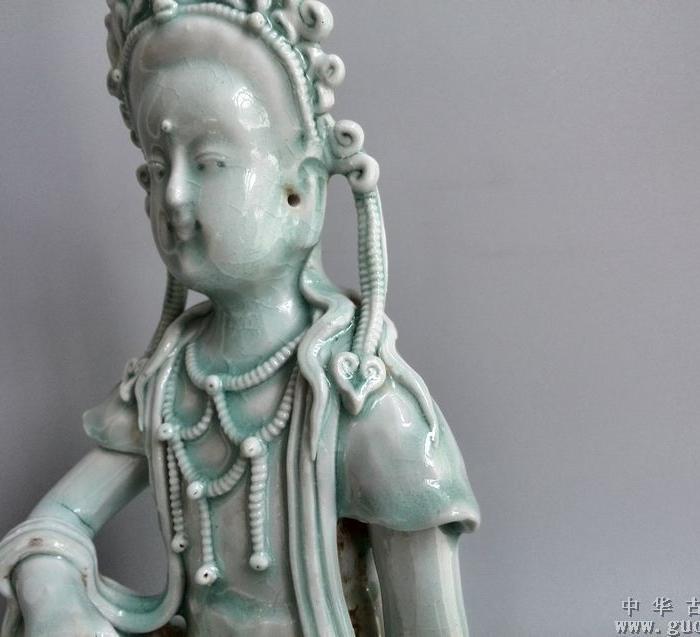 乡下收的宋代影青瓷佛像_乡下收的宋代影青瓷