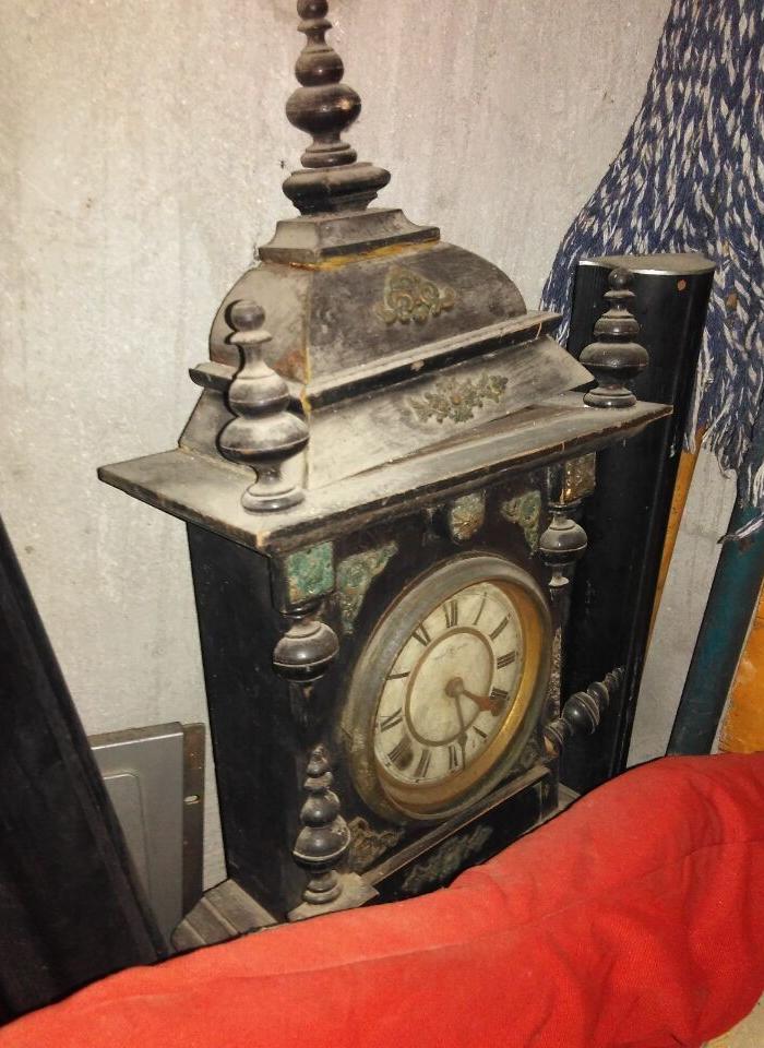 老式西洋钟估计是清朝的_老式西洋钟估计是清