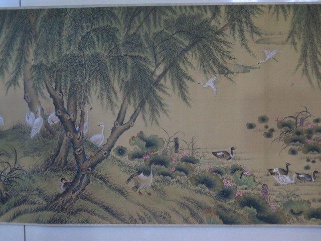 沈铨百鸟朝凤手卷_沈铨百鸟朝凤手卷价格_沈