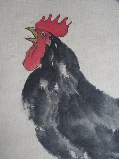 徐悲鸿作品(雄鸡一鸣天下白)_徐悲鸿作品(雄鸡