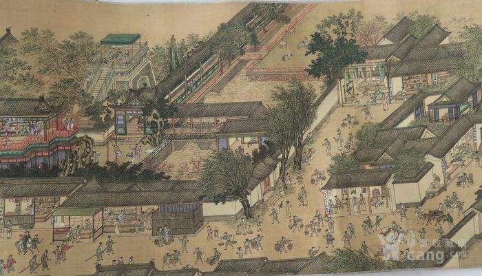 明代仇英清明上河图长卷