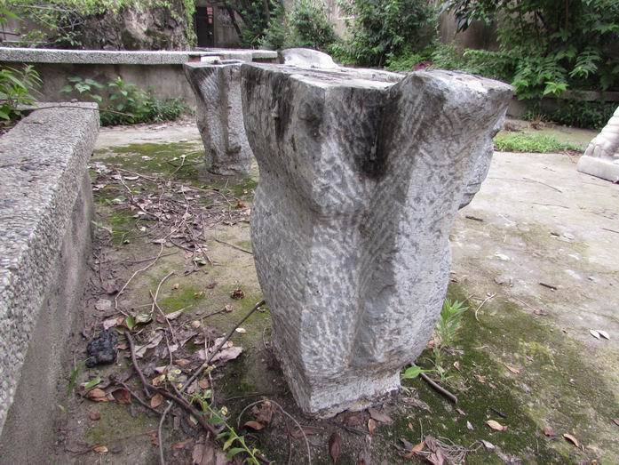 淸道光白石雕香炉一对_淸道光白石雕香炉一对