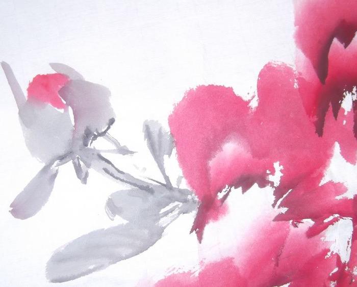 富贵牡丹图国画,水平很高,你值得拥有,不会错的