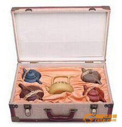 五大壶王紫砂套壶 石瓢壶井栏壶_五大壶王紫砂