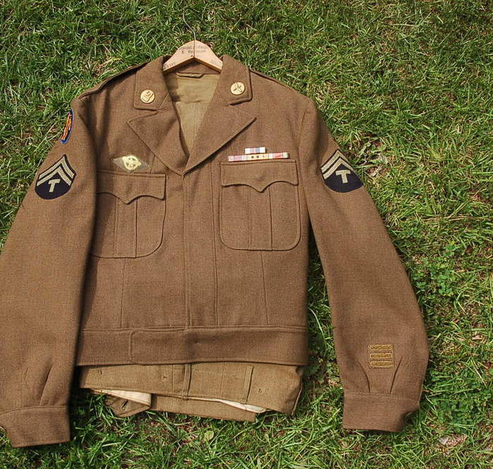 第二次世界大战对日战争美国空军飞虎队上衣一