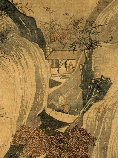 明-唐寅-骑驴归思图_明-唐寅-骑驴归思图价格_