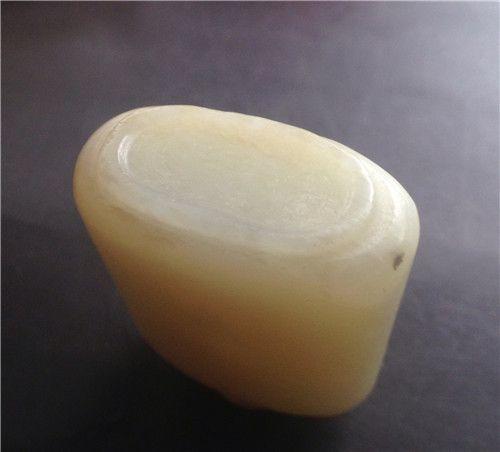 【玉泉文玩】E838民国解放初和田白玉鼻烟壶