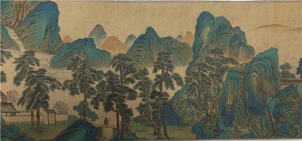 允禧山水风景图长卷_允禧山水风景图长卷价格