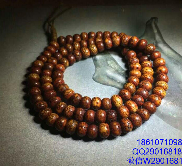 藏地原生态老星月菩提念珠_藏地原生态老星月