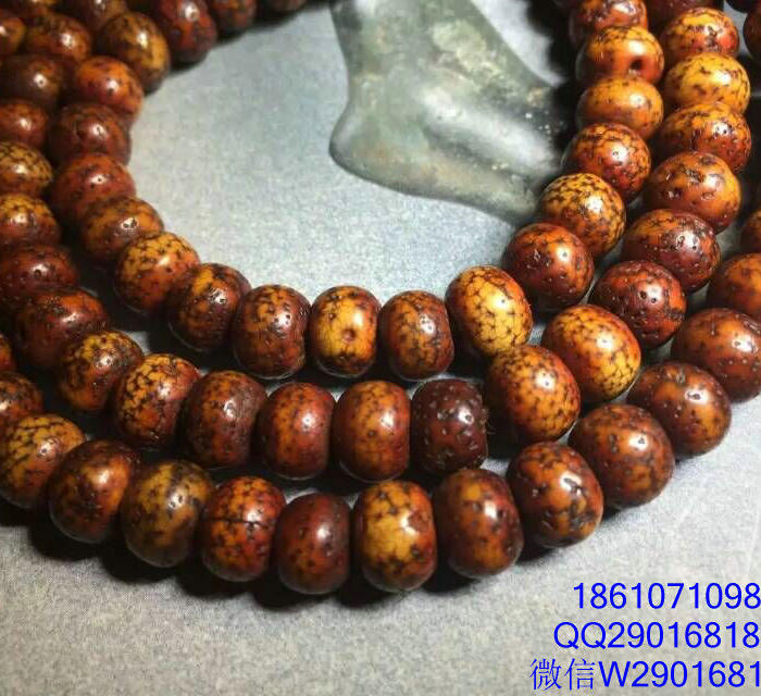 藏地原生态老星月菩提念珠_藏地原生态老星月