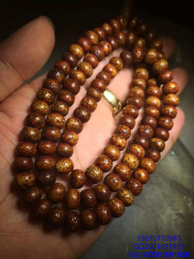 藏地原生态老星月菩提念珠_藏地原生态老星月