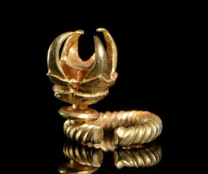 唐 精美纯金耳饰_唐 精美纯金耳饰价格_唐 精美