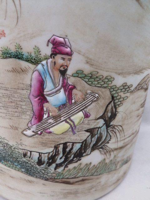 竹林七闲笔筒_竹林七闲笔筒价格_竹林七闲笔