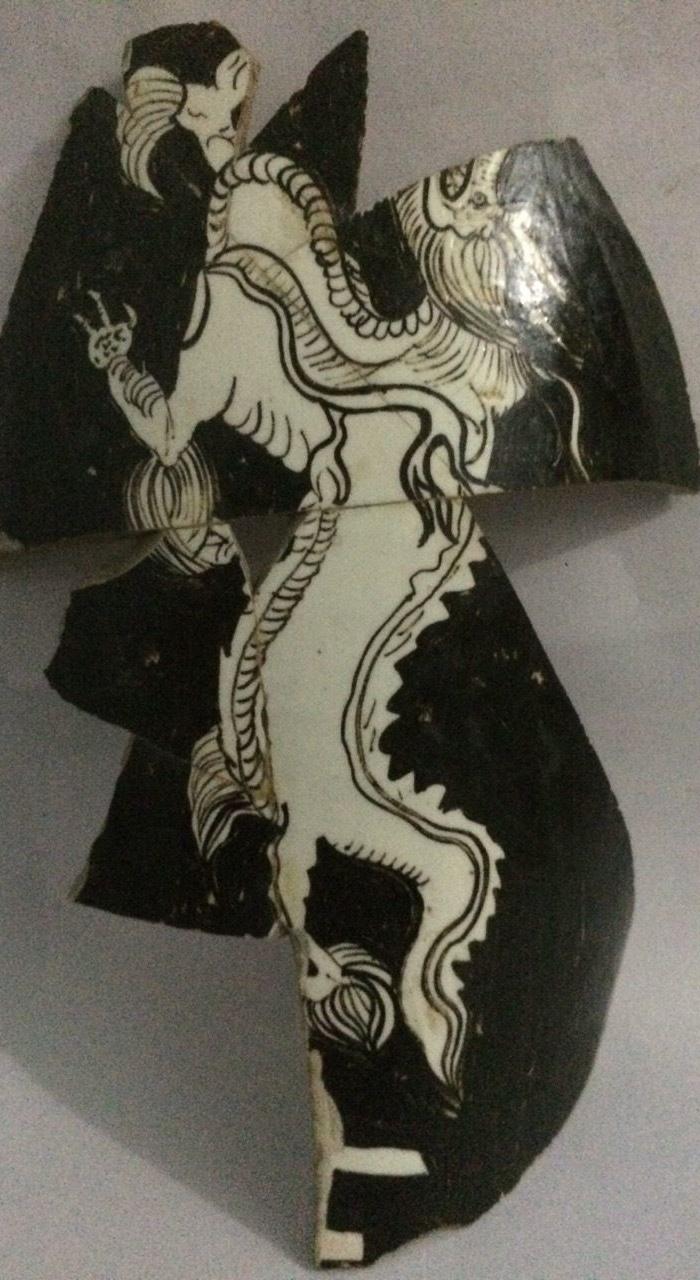 扒村窑正八龙梅瓶标本_扒村窑正八龙梅瓶标本