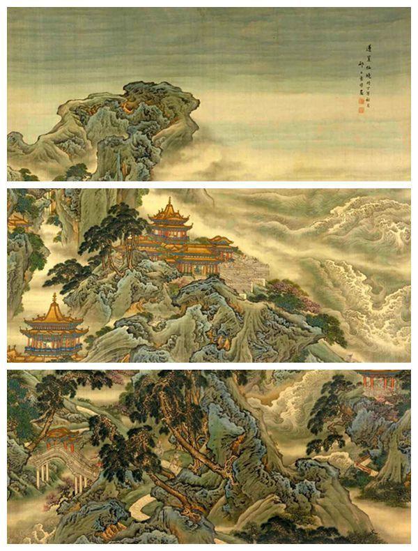 袁耀蓬莱仙境图仿品,耀蓬莱仙境图,清耀蓬莱仙境图(第3页)_大山谷图库