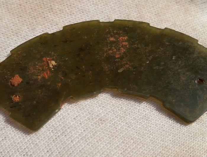 春秋晚期不减地浮雕龙纹玉璜壁圭璋琥礼玉祭祀