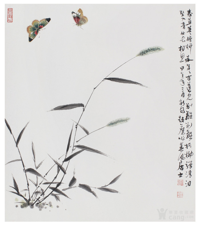 河北著名画家孙兰钢(植物)