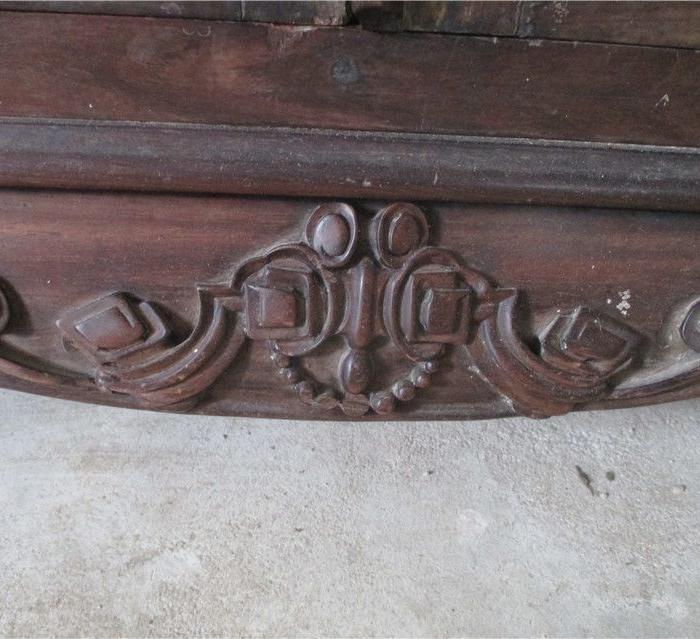 晚清官太太 富家小姐全红木梳妆柜 假一赔十_