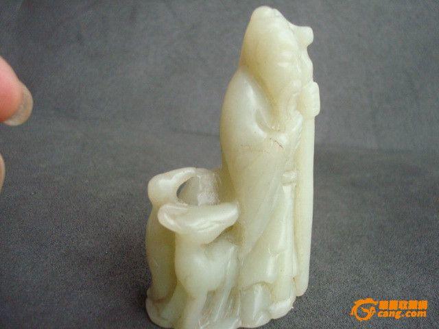 清代和田一路高升摆件_清代和田一路高升摆件