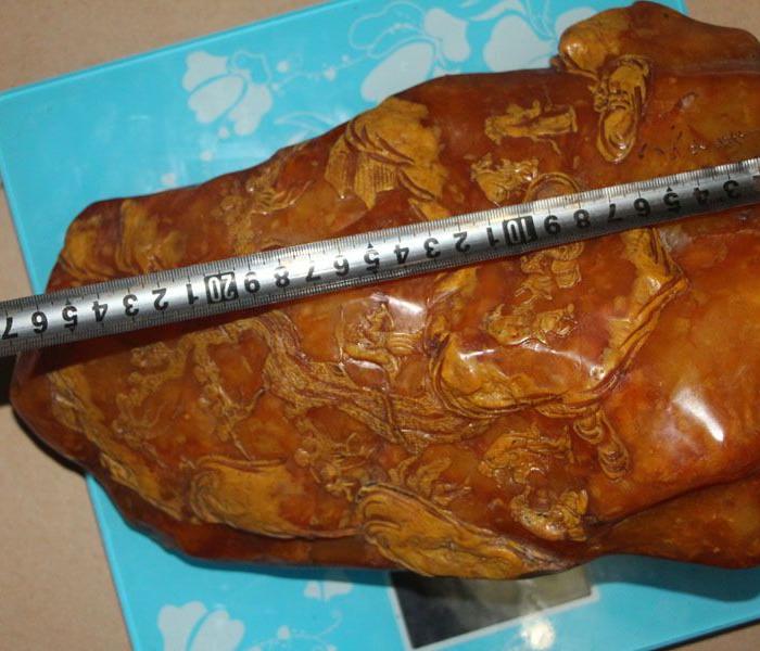 老的 寿山石田黄石黄皮 闲趣 摆件印章 超值价_