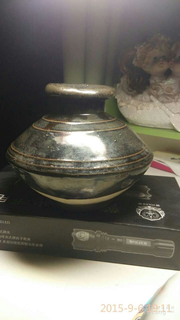 明清黑釉酒器