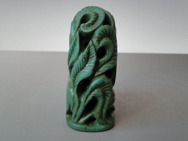 辽金时期绿松石一路高升炉顶_辽金时期绿松石